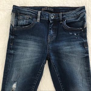 SUMMER SALE‼️ZARA Distressed Skinny Denim Jeans 04